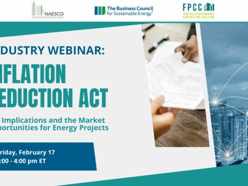 Inflation Reduction Act Webinar: Tax Implications and the Market Opportunities for Energy Projects