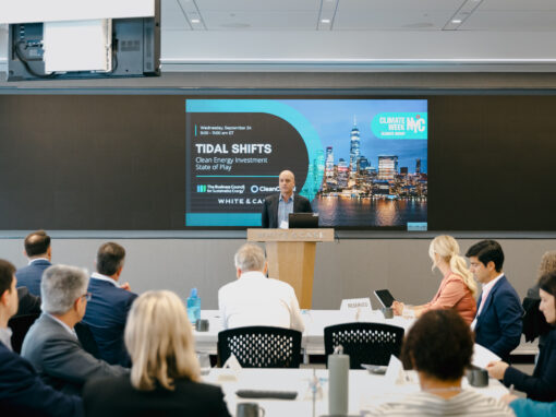 Tidal Shifts: Clean Energy Investment State of Play