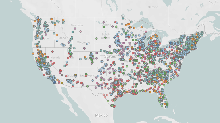 2025 Coast to Coast Map 2020 Recommendations Thumbnail