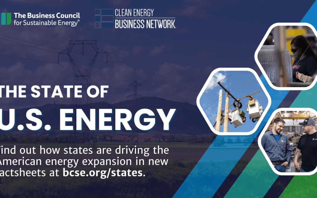 New State Factsheets Highlight the Local Investments Meeting Energy Demand Growth and Keeping Energy Costs Low