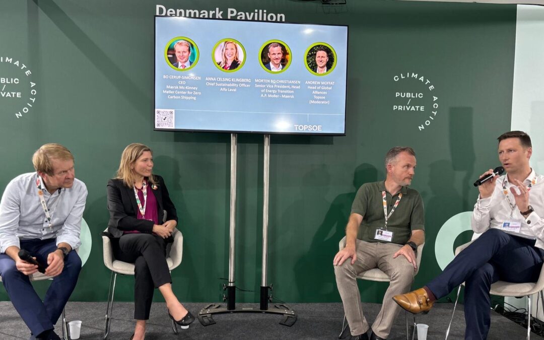 Topsoe Discusses Future of Advanced Biofuels at Denmark Pavilion