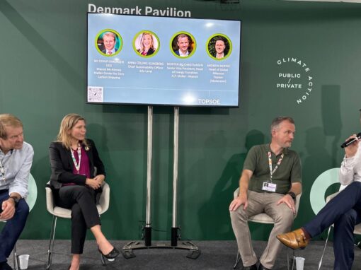 Topsoe Discusses Future of Advanced Biofuels at Denmark Pavilion