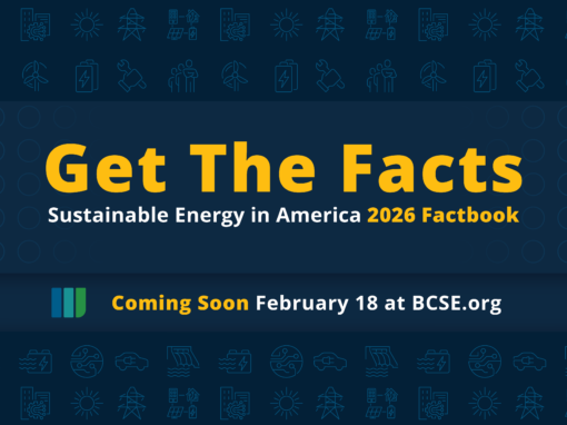 February 26: 2026 Sustainable Energy in America Factbook Hill Briefing