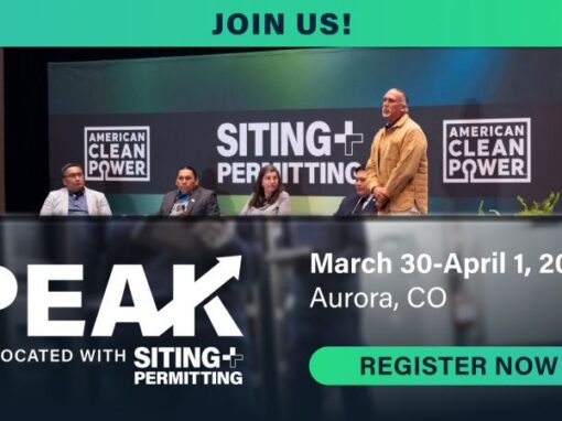 March 30 – April 1: Siting & Permitting Conference