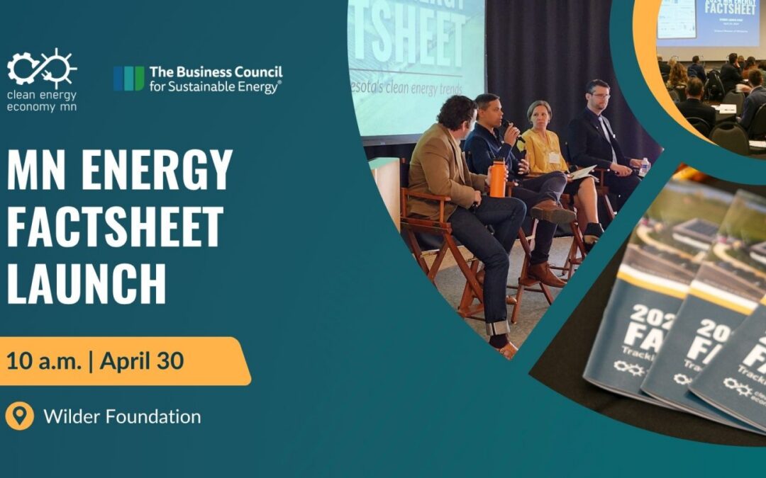 April 30: Minnesota Energy Factsheet Launch