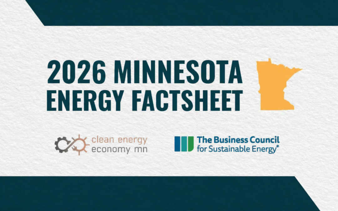 NEW REPORT: Carbon-Free Sources Provide Minnesota the Majority of Its Electricity for Sixth Straight Year