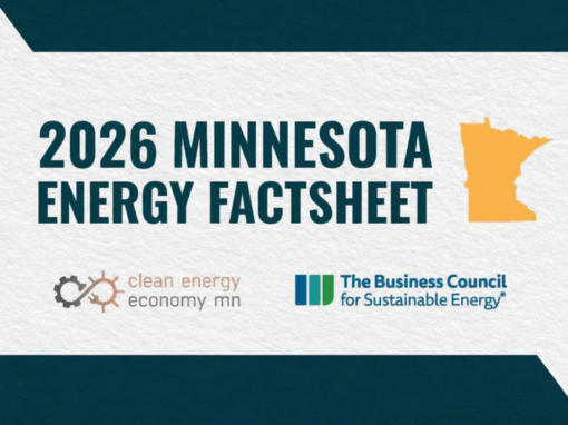 NEW REPORT: Carbon-Free Sources Provide Minnesota the Majority of Its Electricity for Sixth Straight Year