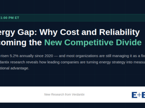 The Energy Gap: Why Cost and Reliability Are Becoming the New Competitive Divide
